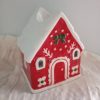 Gingerbread House wax melter - Red