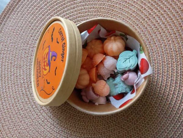 Carrot Ginger Wax Melt Box