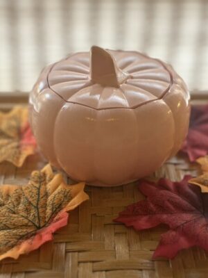 Handmade Pumpkin Candle